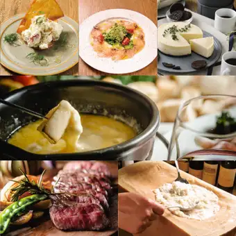 [Cheese Tour] Classic Dinner Course (6 dishes total) ¥6800 (tax included)