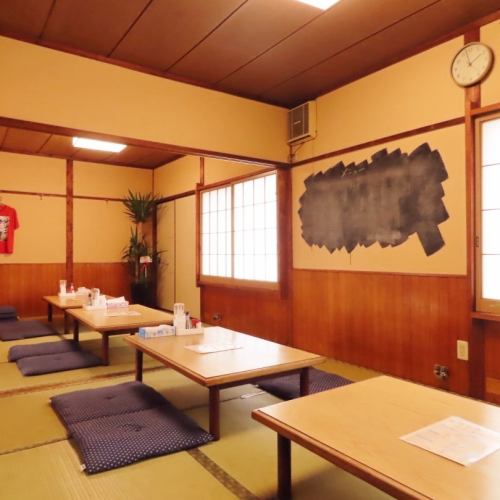 座敷20席で宴会OK