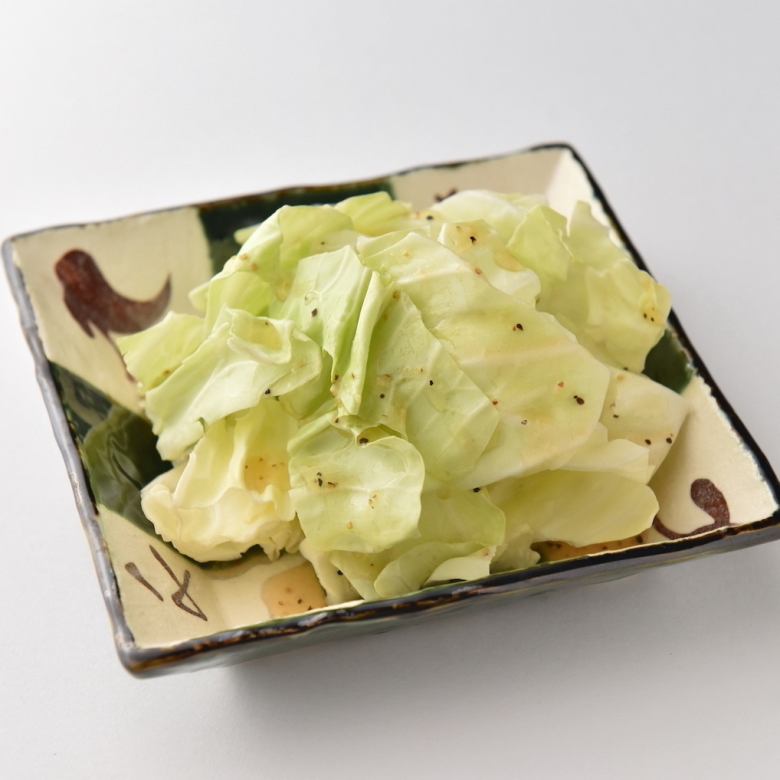 やみつき塩だれキャベツ