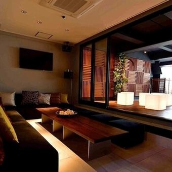 【エグゼクティブルーム】小倉の中心街でBBQが楽しめる◎ご予約者に限り、テラス席の使用が可能。開放的な空間でBBQはいかがでしょうか？