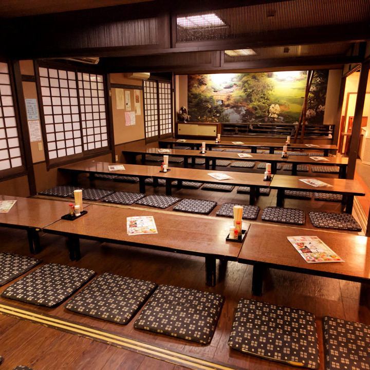 2階は広々座敷の宴会場！大型宴会までお任せください◎