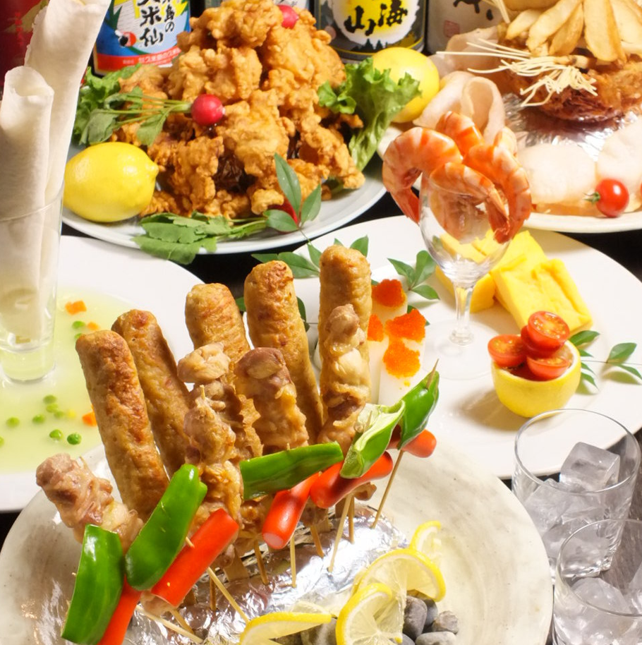 大好評★【学生さん応援コース】2h飲み放題付全5品で2980円