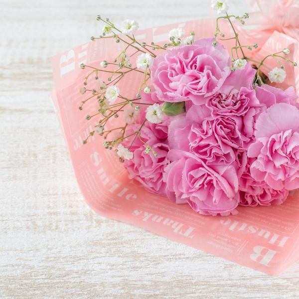 歓送迎会に！鳥たん船橋の特別コース登場。主役が喜ぶミニブーケ付きで思い出に残るひとときを。