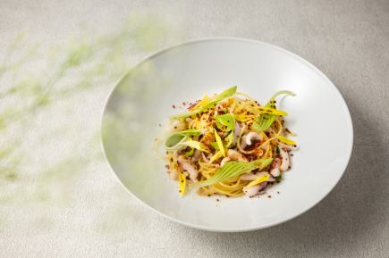 【Menu Ciel blue】瀬戸内海の食材魅力を引き出す 全5皿のコース 6050円(税込)