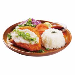 Sudachi grated and chicken cutlet