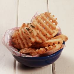 Waffle fries