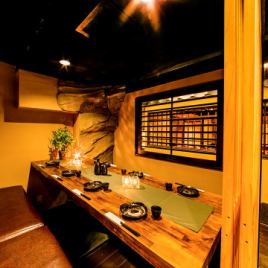 The inside of the hidden adult style of Japanese is preparing a number of private room seats for 2 people to a maximum of 200 guests according to the number of people ♪ Individual room of digging type most suitable for banquet, even with children We are preparing various types of private rooms of secure type, table room type according to customer's application !!