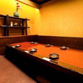 The Japanese private room space of the tatami room can be used with confidence even by customers with babies and children ♪ For customers who are not good at tatami room private room, we also have a table private room, so please feel free to contact us if you have any requests. Please ♪