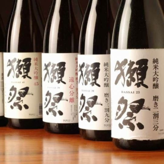 All-you-can-drink sake and shochu including Dassai!! ``2-hour premium all-you-can-drink course'' 85+ types 3500 yen ⇒ 2500 yen