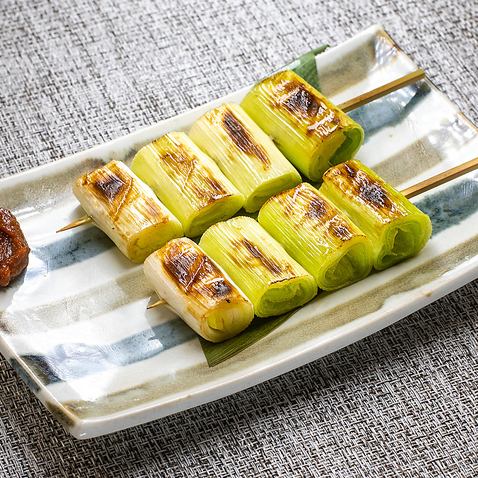 【串焼き　単品】ねぎ／ししとう／椎茸／にんにく