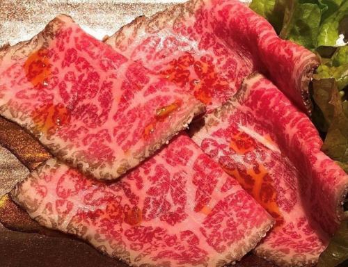 Japanese black beef A5 rank roast beef