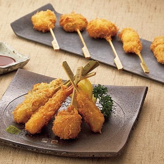 串揚げ好き必見！揚げたて食べ放題