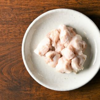 牛上ホルモン【大腸】/牛ホルモン脂付き【小腸】（味噌・塩）