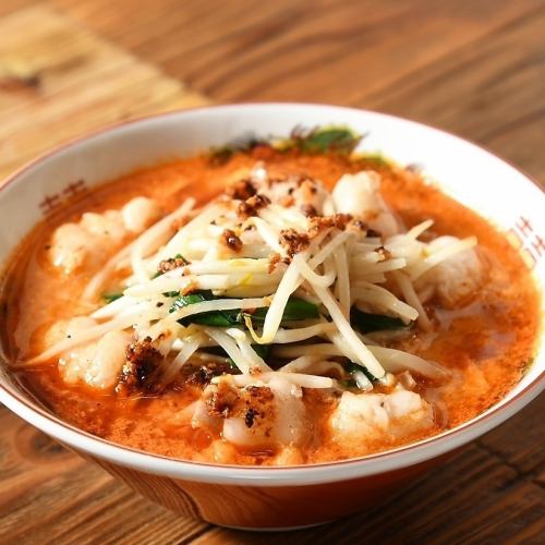 ユッケジャンホルモンラーメン