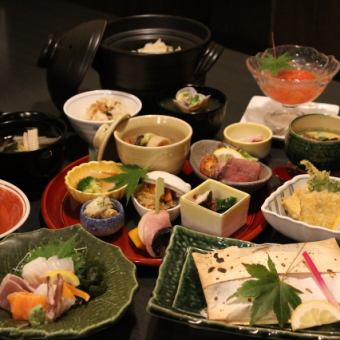 心づくしのおもてなし「まごころ」コース　おひとり様　8000円