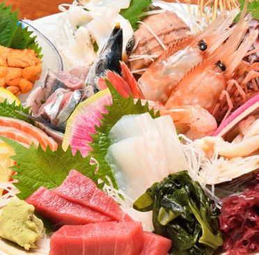 Assorted classic sashimi