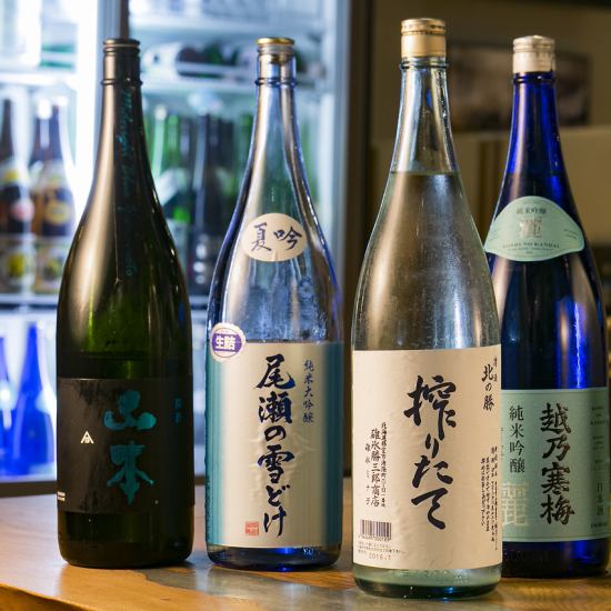 All-you-can-drink for 120 minutes including draft beer for 1,680 yen, plus authentic shochu and sake for an additional 500 yen.