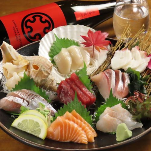 Classic sashimi platter