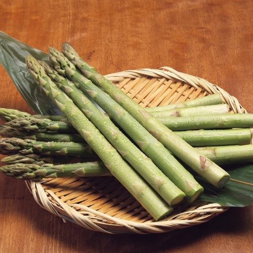 Spring asparagus has arrived.
