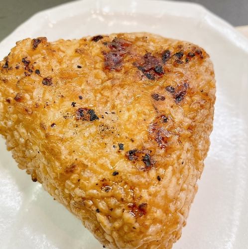 Grilled rice balls