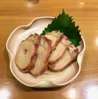 Softly boiled octopus