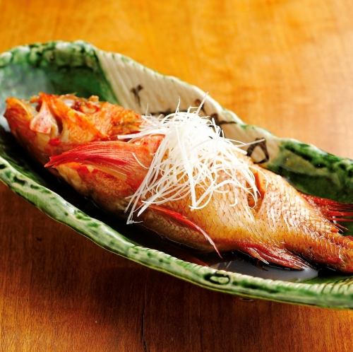 Simmered rockfish from Rausu