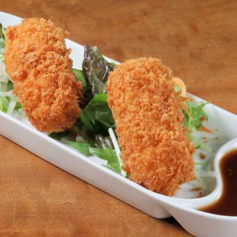 Crab gratin croquettes (2 pieces)