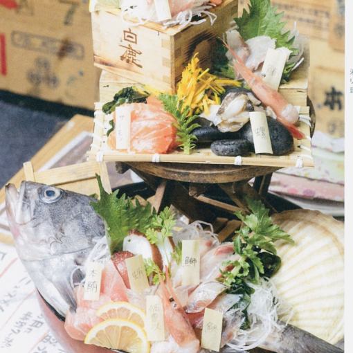 [All 9 dishes include all-you-can-drink] Banquet course to enjoy the heart of the sea 4,500 yen → 4,000 yen