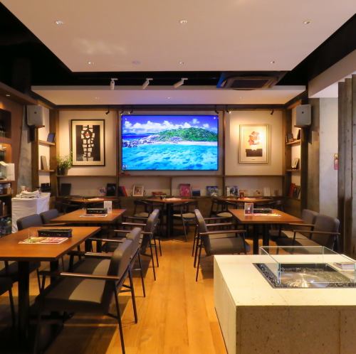 暖炉のある空間！