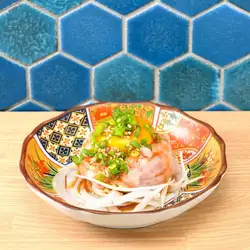 Fatty tuna tartare