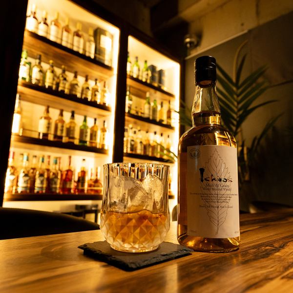 【バーのご利用】1800円より。ウィスキー、ハイボール、焼酎