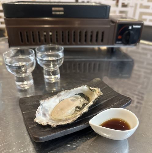 焼き牡蠣