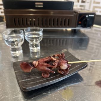 いいだこの串焼き