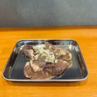 鶏ハツ(塩レモン)