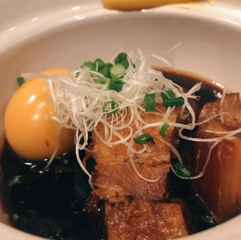 国産豚ばらの煮込み