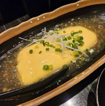 明太子和風オムレツ