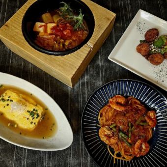 【무료 음료 포함】 간편 3,500엔 코스