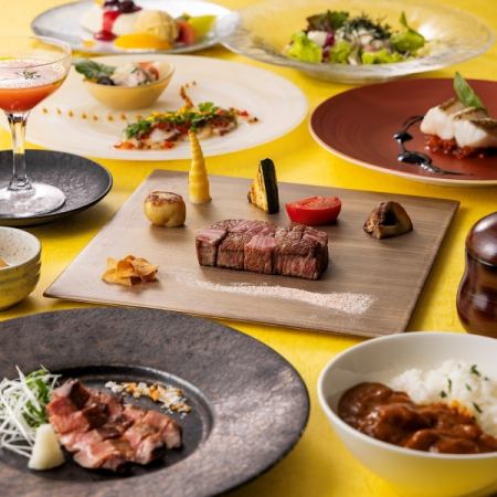 【向日葵】7～8月季節限定！メインは佐賀牛◆旬の食材が愉しめる全11品鉄板焼きコース◆