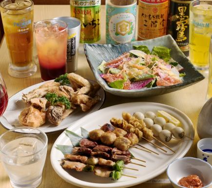 [Year-end party course] Includes 2 hours of all-you-can-drink♪ Daruma's recommended banquet course