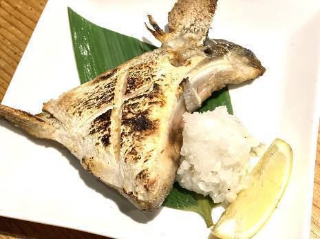 ブリカマ塩焼き