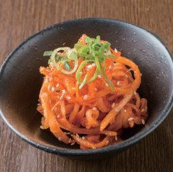 Dried squid kimchi