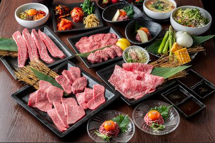 [2 hours all-you-can-drink included ~ Perfect for a luxurious banquet or dinner party ~] "Kiwame" course to fully enjoy Wagyu beef 12,650 yen