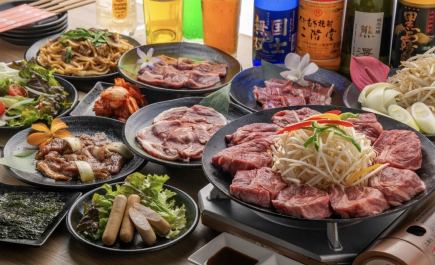 【120分食べ放題】ジンギスカン食べ比べコース＋追加料金で飲み放題付きに変更可能！