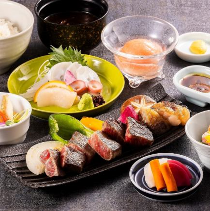 【ディナー】ステーキ御膳￥3,850(税込)