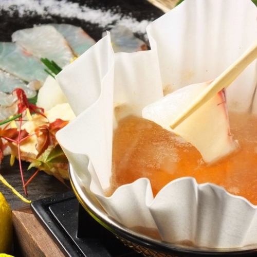 ●櫻花鯛魚水菜涮鍋