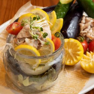 Pork Shabu Lemon Pepper Salad