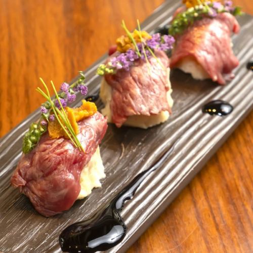 Kobe beef and seaweed fries