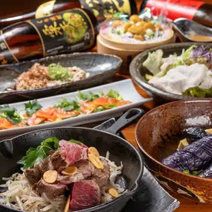 October & November [All-you-can-drink included] Seasonal Delights! Beef Steak x Fluffy and Tender Grilled Dish / Pacific Saury / Chestnuts ★ Popular Course 4200 yen