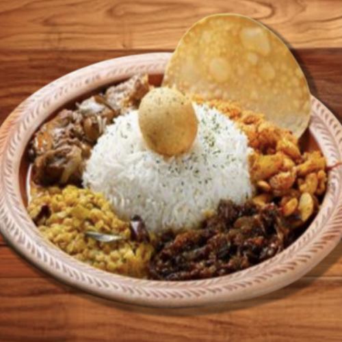 ワンプレート【チキンカレー/フィッシュカレー/ポークカレー（土・日曜限定）】