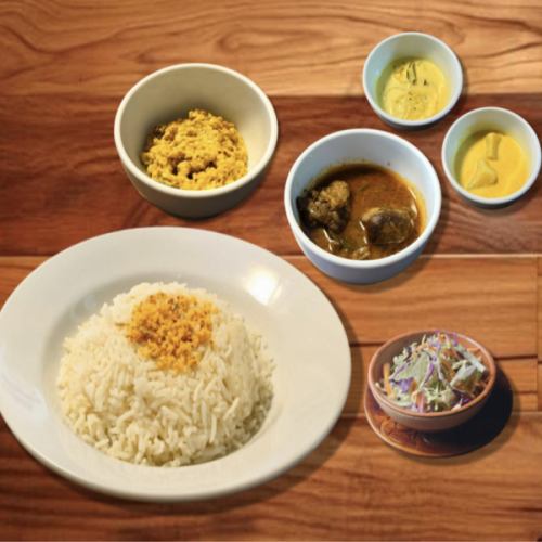 カレーセット２【チキンカレー/ジャガイモカレー/レンコンカレー】